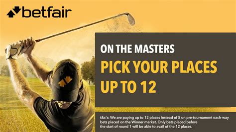 sky bet masters|The Best Each Way Places for The Masters 2023 .